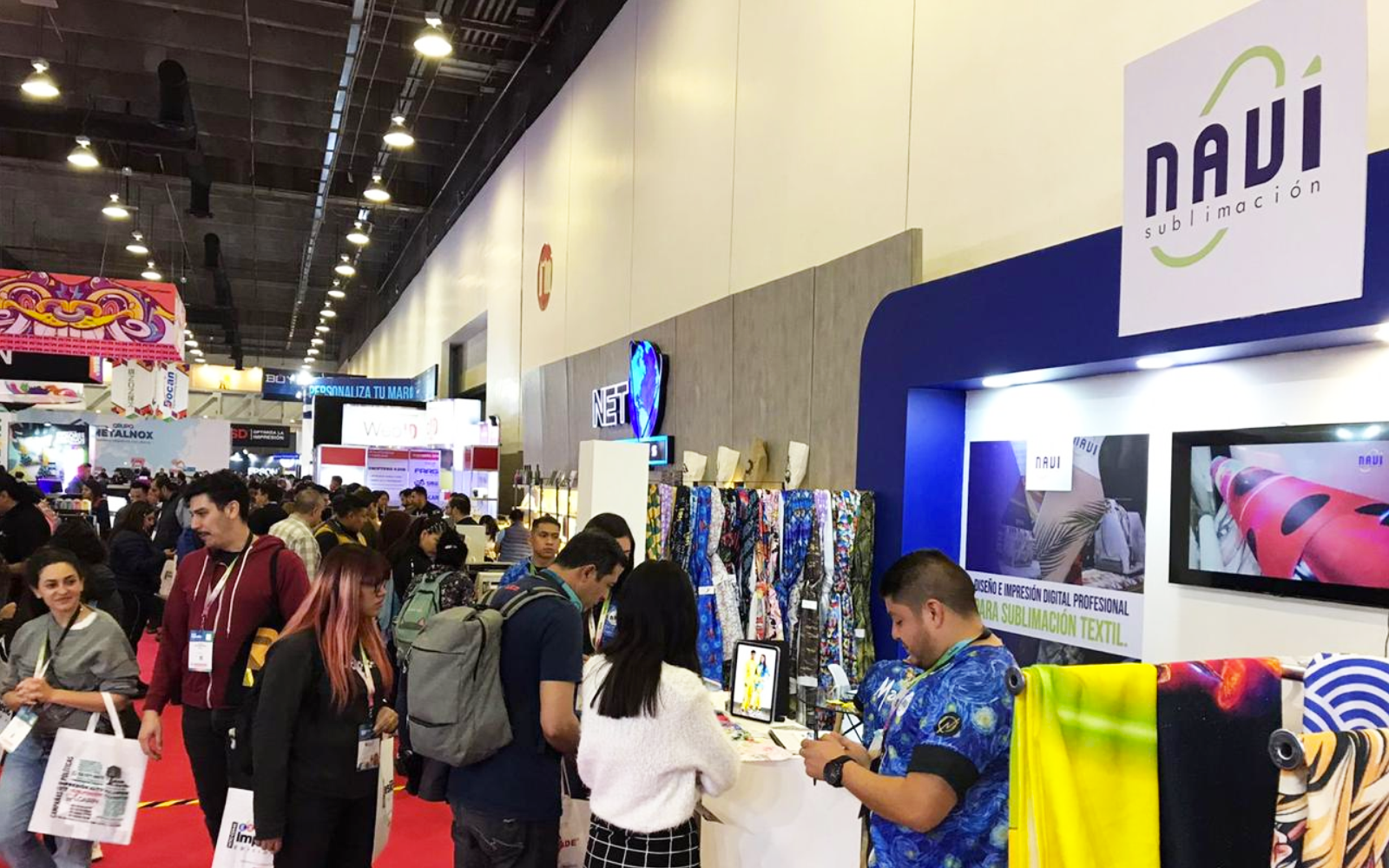 Empresa de sublimación textil en Chiconcuac, Estado de México